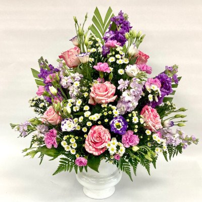 Traditional Urn Sympathy Arrangement