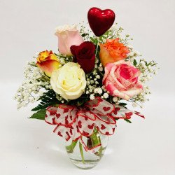 Colorful Array Rose Bouquet
