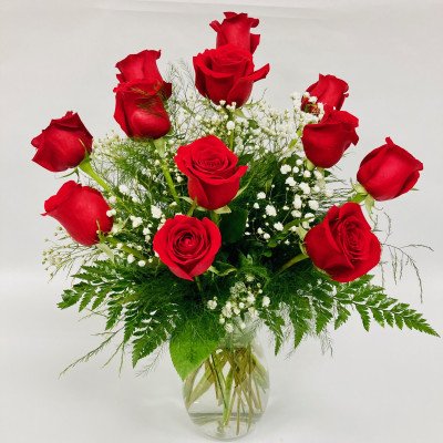 One Dozen Red Roses