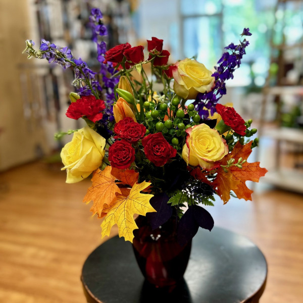 Festive Fall Vase