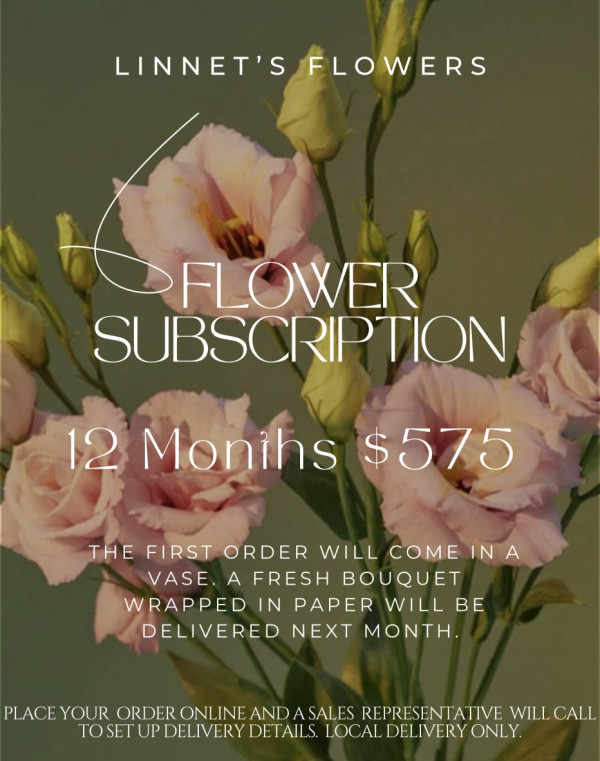 Flower Subscription 12 Months