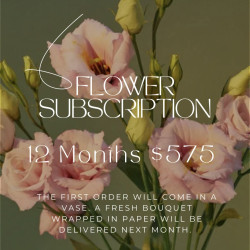 Flower Subscription 12 Months